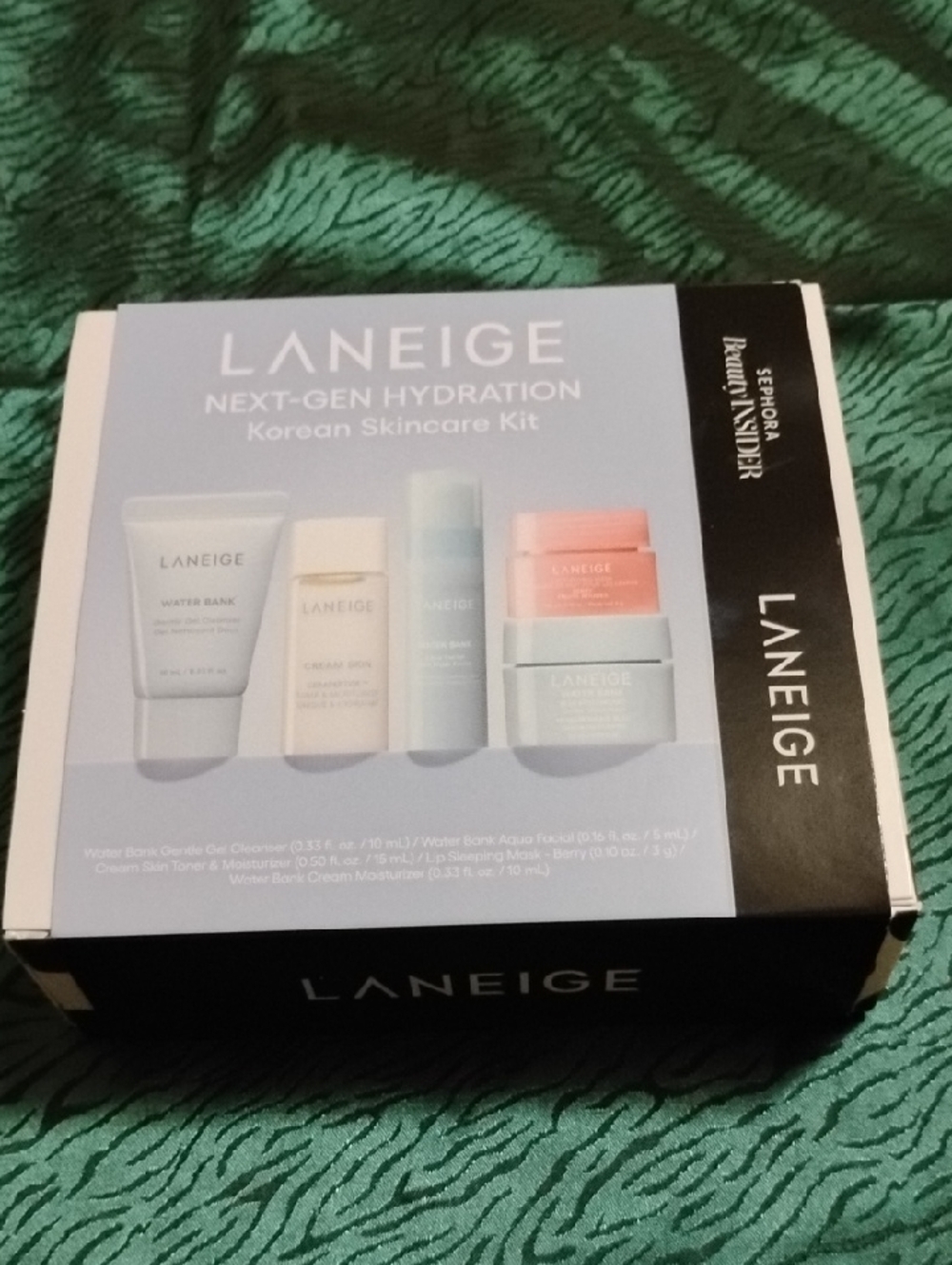 LANEIGE Hydration Essentials Kit – Pastel Blue & White Packaging